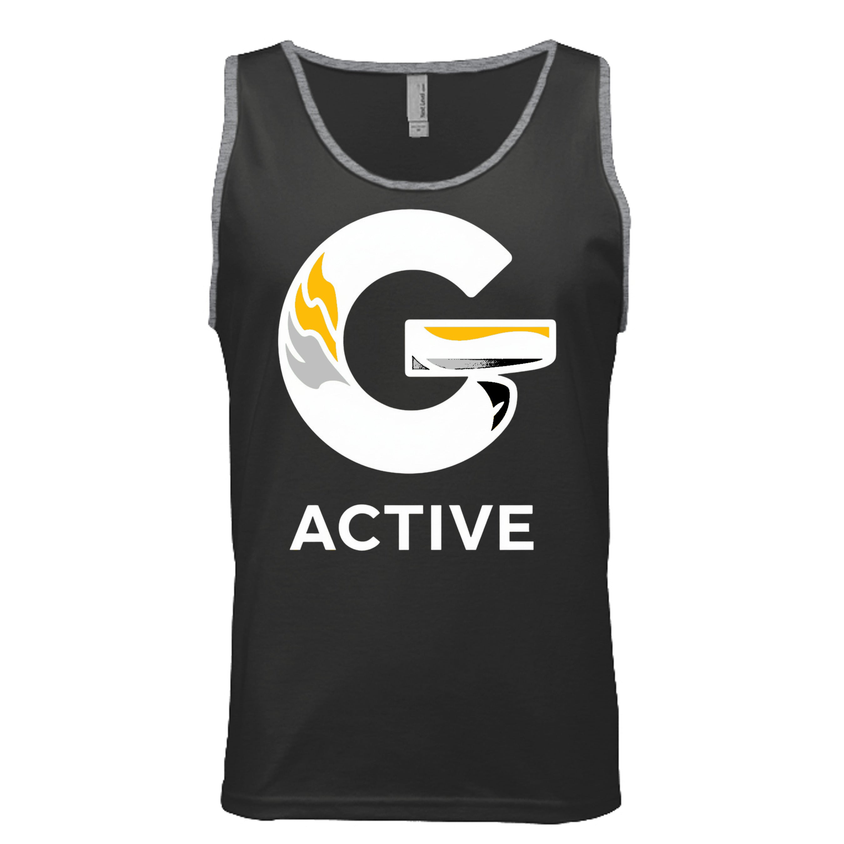Black/ Heather Grey - 3633 - FRONT